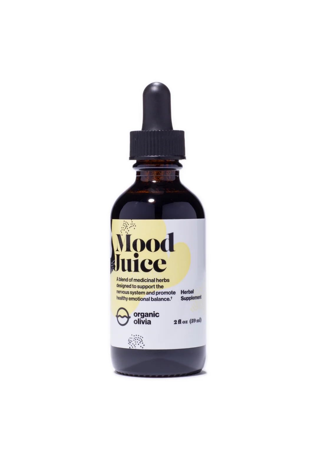 organic olivia Mood Juice Herbal Supplement, Botanical Liquid Formula