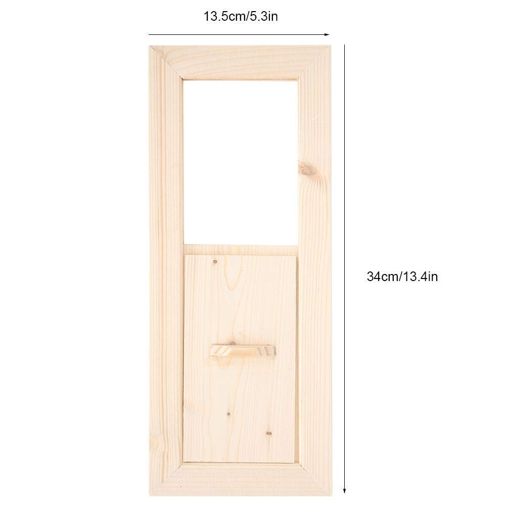 Fdit1 Hemlock Sauna Air Vent Panel Pannello di Ventilazione Sauna Room Air Gril Equipment Accessori per Sauna