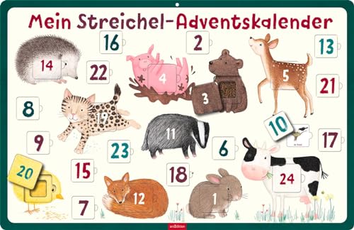 Mein Streichel-Adventskalender: Adventskalender mit Fühlelementen