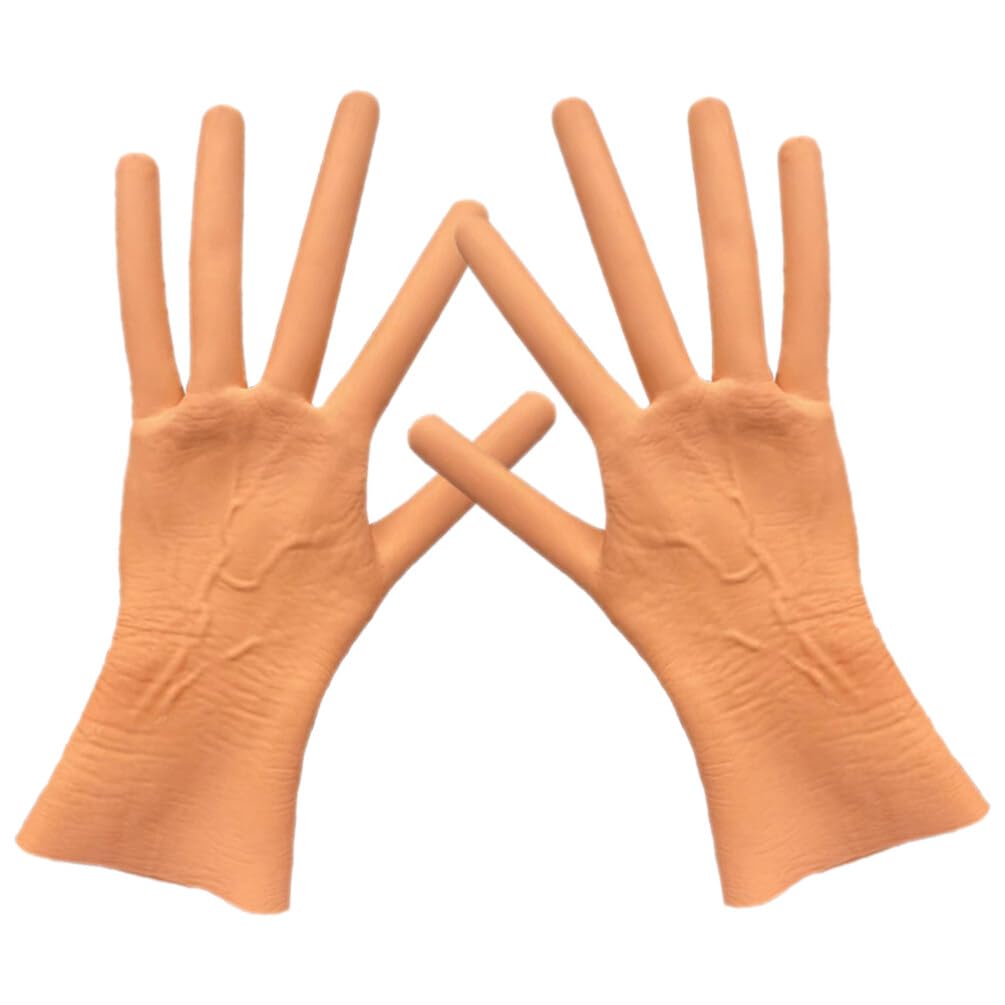 DOITOOL Cosplay Gloves - Sausage Gloves Full Finger Halloween Costume Accessory for Adults