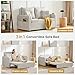 Busaurus Convertible Sleeper Sofa Bed, 56