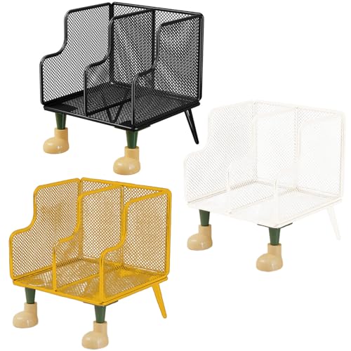 Support de livre de bureau compact avec étagères réglables et rangement multi-niveaux - 5