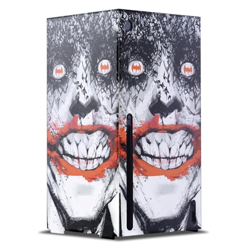 Xbox Series X Skin Joker DC Comics Autocollant Console Head Case Designs