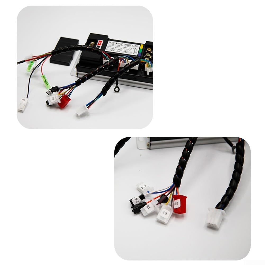 48V-72V1200W driver motore a onda sinusoidale elettrico due/tre ruote regolatore della bici, regolatore del modulo per scooter elettrico della bicicletta