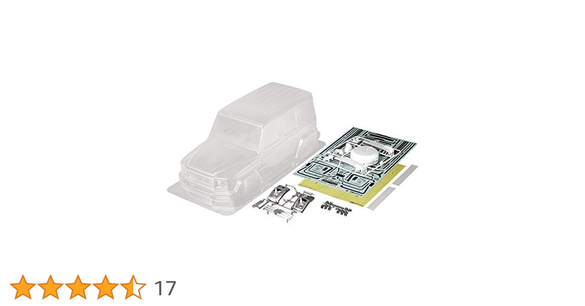 電飾付 タミヤ SP.1623 メルセデス・ベンツ G 500 スペアボディ タミヤ SP.1623 1/10RC メルセデス・ベンツ G 500 スペアボディ