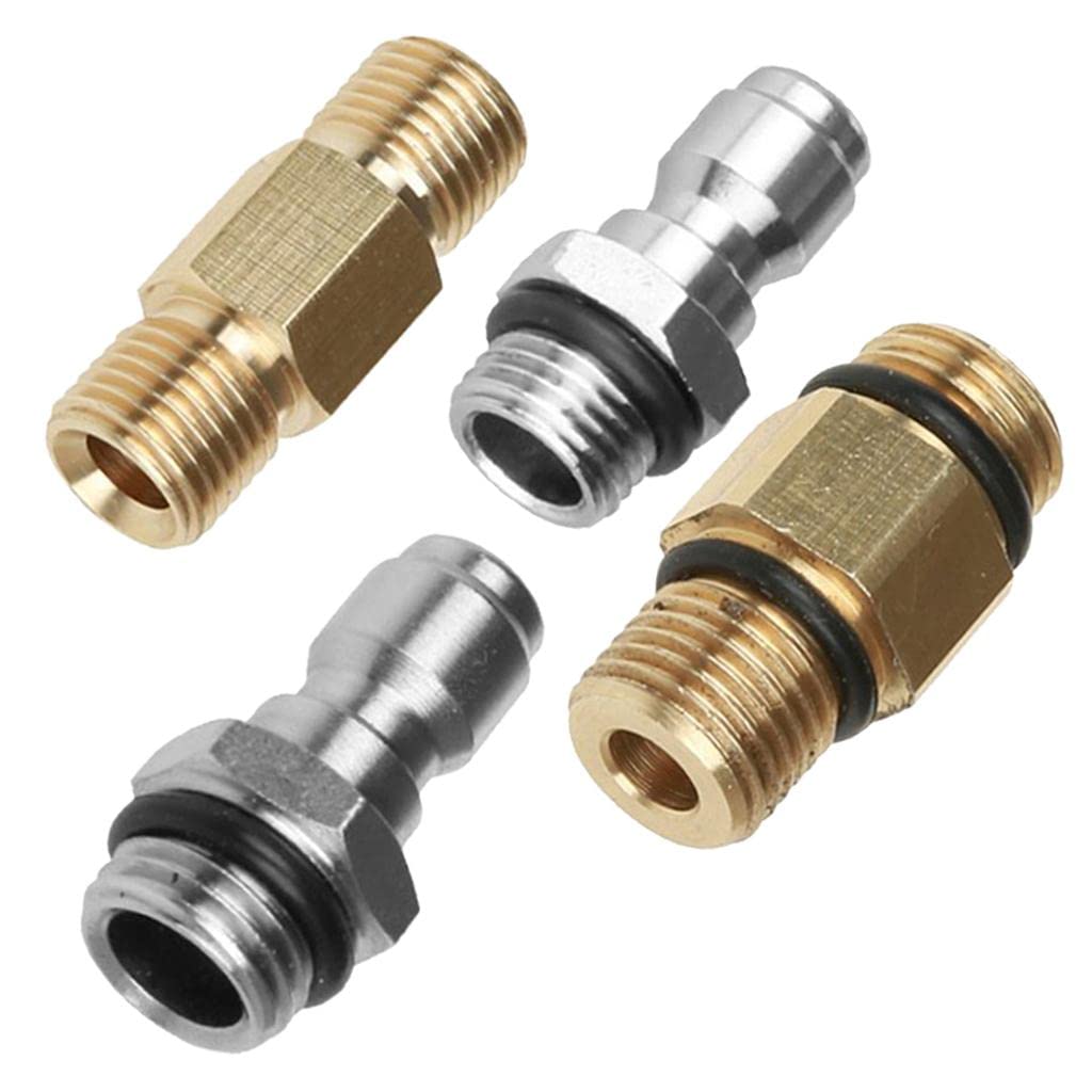 Pressure Car Washer Snow Foam Lance Cannon Adapter Nozzle G1|Car Washer Quick Release Adapter Brass Foam Cannon Connector-image-39