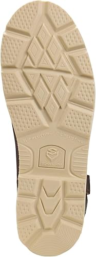 Miniatura 6 de SUREWAY Botas de trabajo Wellington impermeables de 10 pulgadas para hombre, con punta de acero, cuero de caballo loco de grano completo, botas de