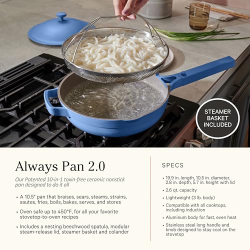 Image of Our Place Cookware Set, 13-Piece Ceramic Nonstick Pots & Pans with Utensils | Ceramic cookware set with Always Pan, Perfect Pot & spatulas; induction & oven safe to 450F, non-toxic cookware