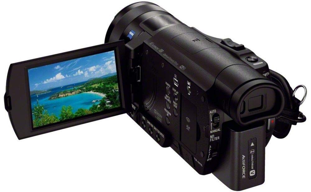 Sony FDR-AX100 4K Expert Handycam - Black : Amazon.ae: Electronics