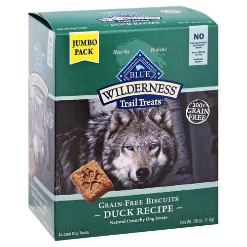 Blue-Buffalo-Wilderness-Trail-Treats-High-Protein-Grain-Free-Crunchy-Dog-Treats-Biscuits-Duck-Recipe-36-oz-box