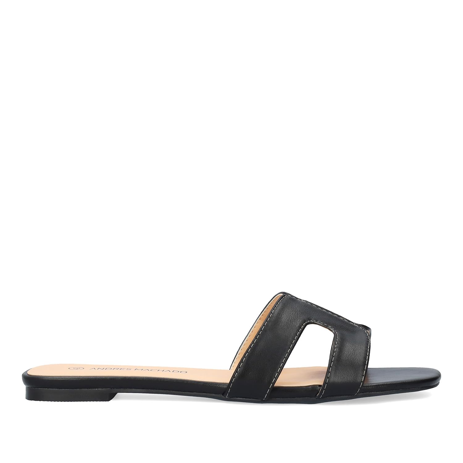 Andrés Machado Sandalias Mujer Tipo Pala AM6060 | Planas y Cómodas | Chanclas Elegantes | Verano | Tallas Grandes y Pequeñas 32–35/42–46 EU