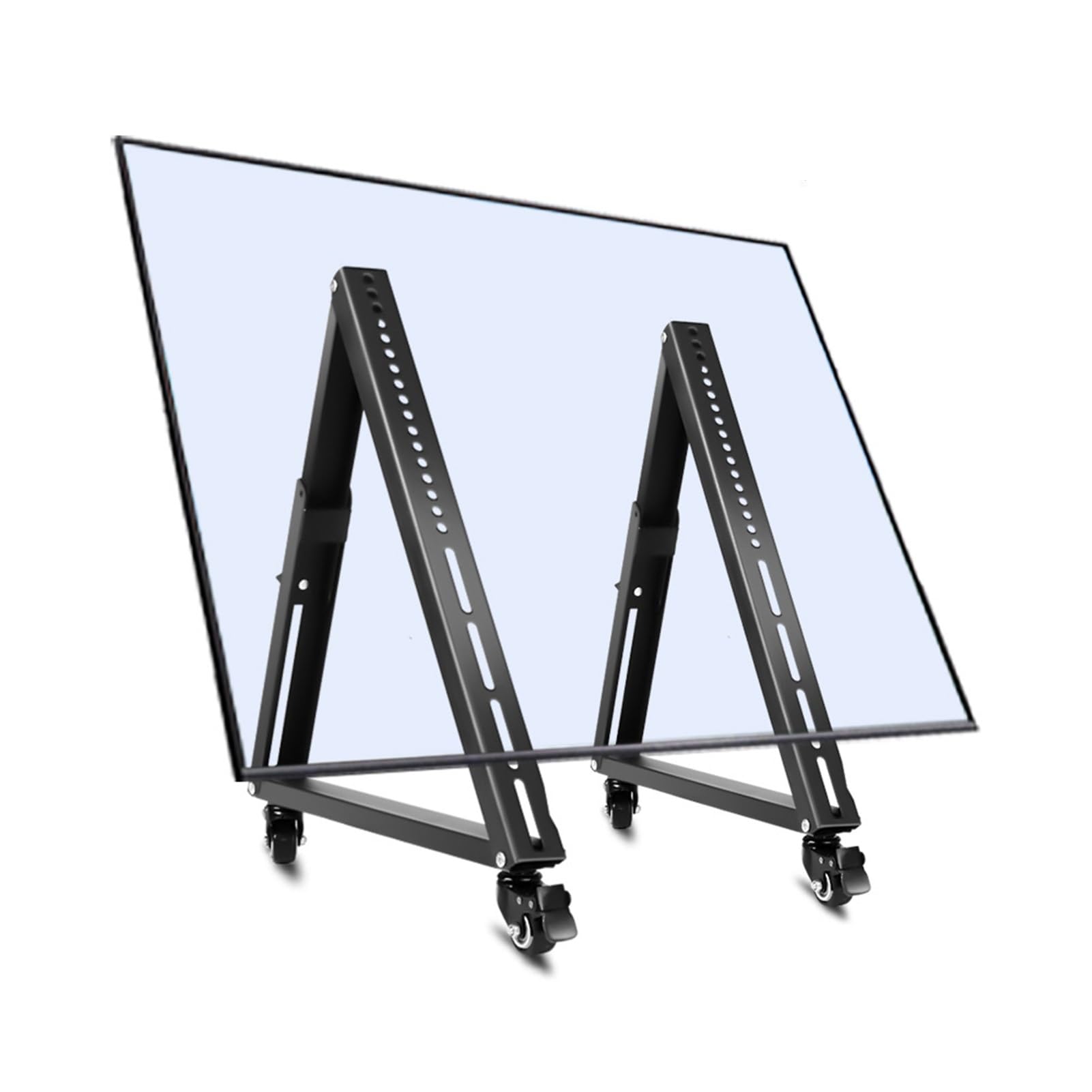 Soporte ajustable con ruedas para TV de 3260 pulgadas con diseño reforzado de perfil bajo