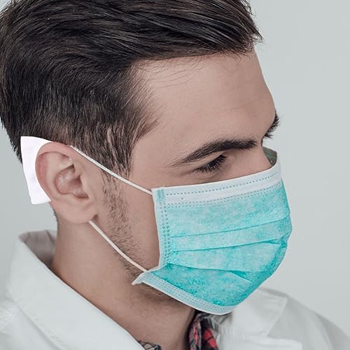 Healvian 8Pcs Cânula Nasal Almofadas Auriculares Cobrem Oxigênio Nasal Protetores Auriculares De Alm