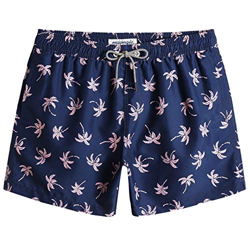 Image of maamgic Mens Swim Trunks 5 Inch with Mesh Lining, Quick Dry Mens Bathing Suit, Swim Shorts for Swimming and Beach