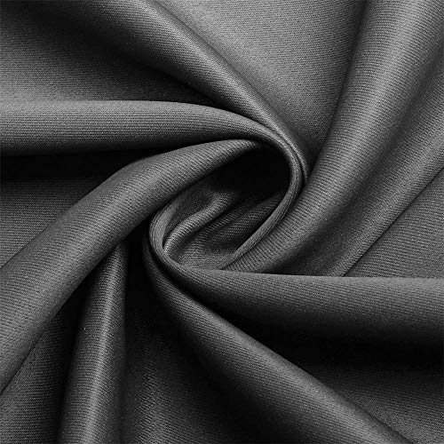 Image of G2000 Blackout Curtains & Drapes for Bedroom Living Room 95 Inches Long Grey and Greyish White Room Darkening Window Treatments Ombre Thermal Insulated Light Blocking Grommet Backdrop 2 Panels Set