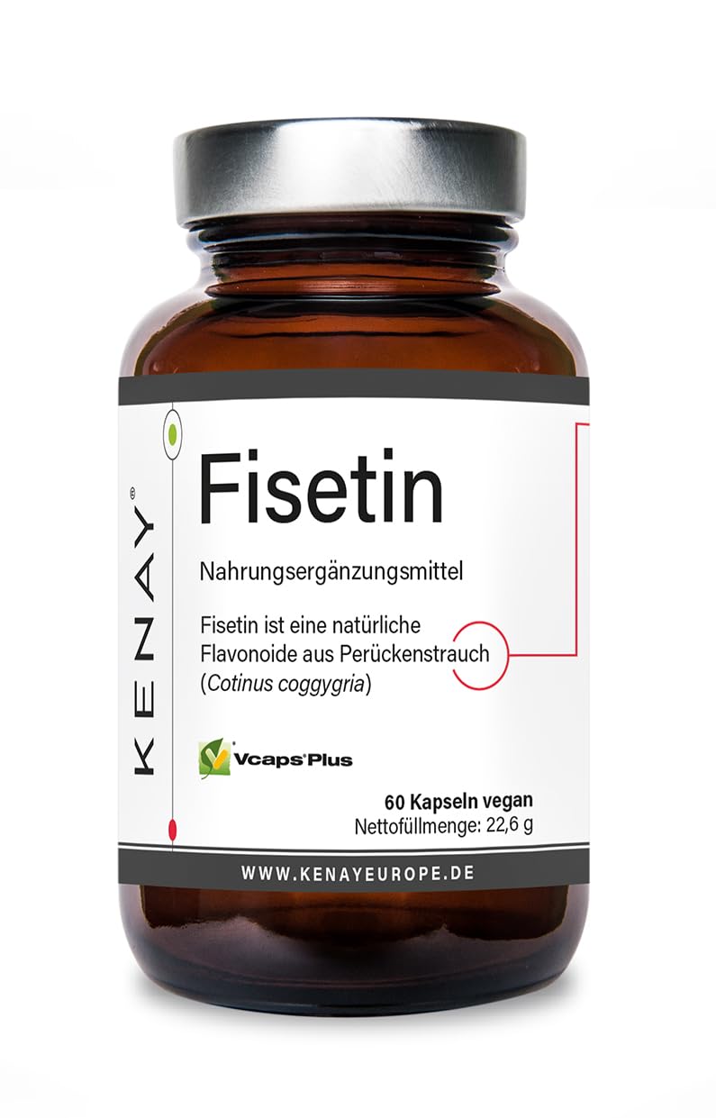 FISETIN 60 Kapseln vegan | Nahrungsergänzungsmittel KENAY®