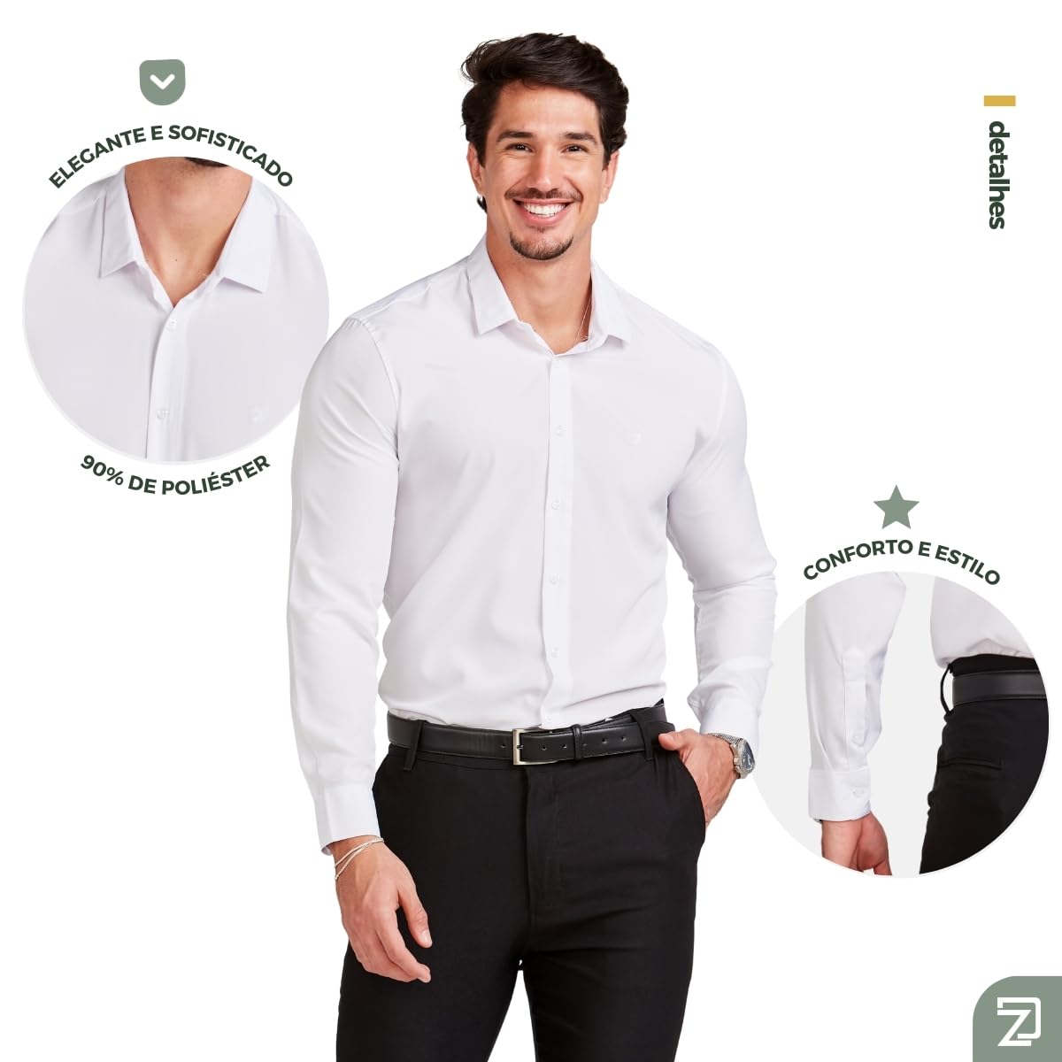 Camisa Social Manga Longa Masculina em promoção! Veja a oferta e mais achadinhos de Camisas 6 Hoje é o melhor dia para comprar Camisa Social Manga Longa Masculina com aquele preço maroto! Promoção! Aproveite a oferta! 6