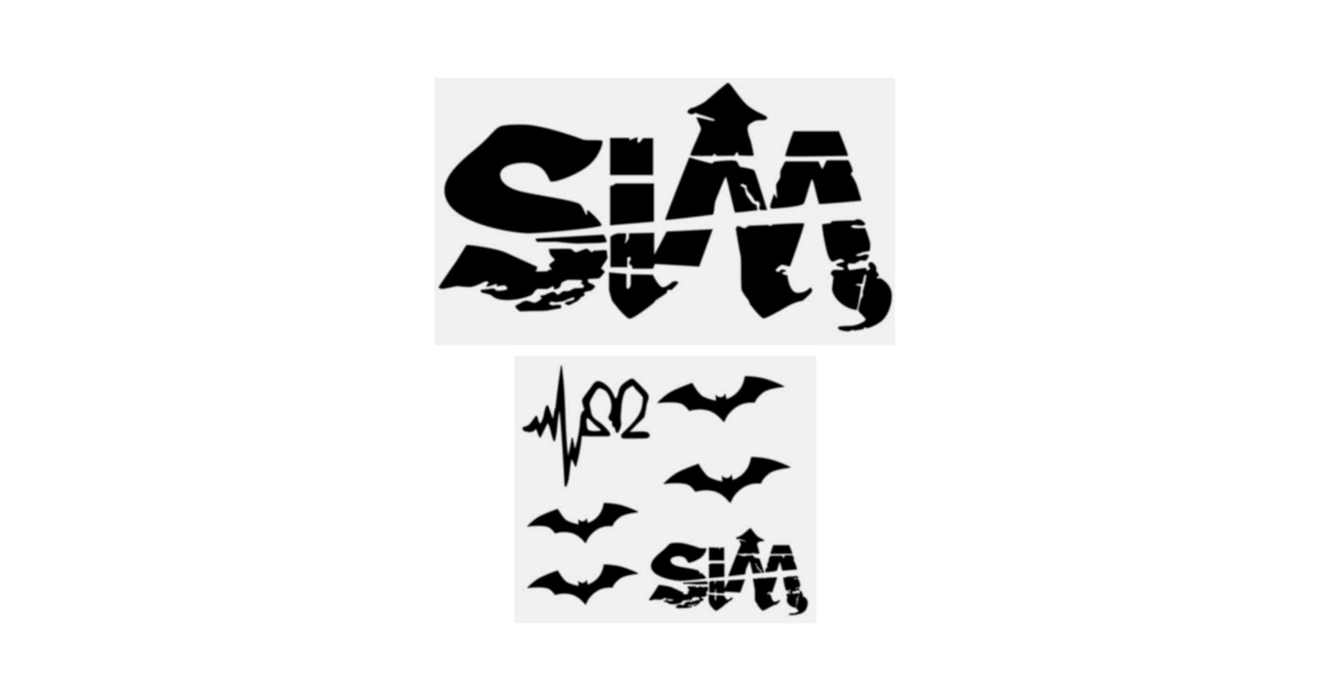 SiM 20YEARS 20th ガチャ ステッカー 9枚セット シクレあり SiM 20YEARS 20th ガチャ ステッカー 9枚セット シクレあり SiM