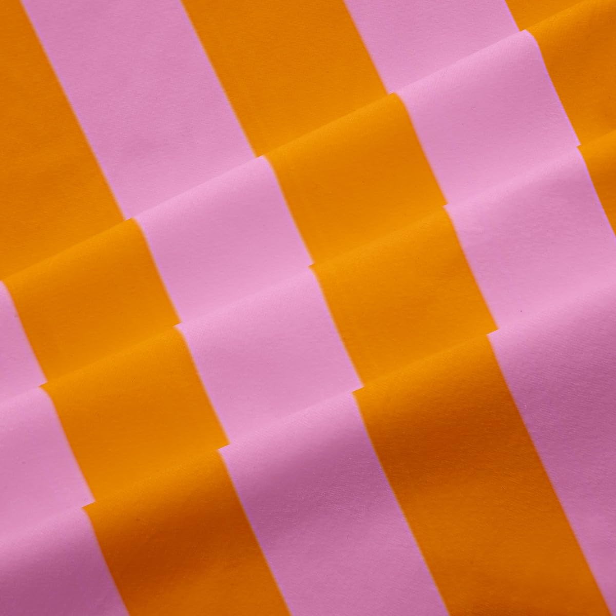 Homemissing Kinder Rosa Orange Vorhänge 245x140cm Abstrakt Blickdichte Vorhänge für Jungen Mädchen Teenager Schlafzimmer Dekor Streifen Gardinen Frauen Männer Geometrische