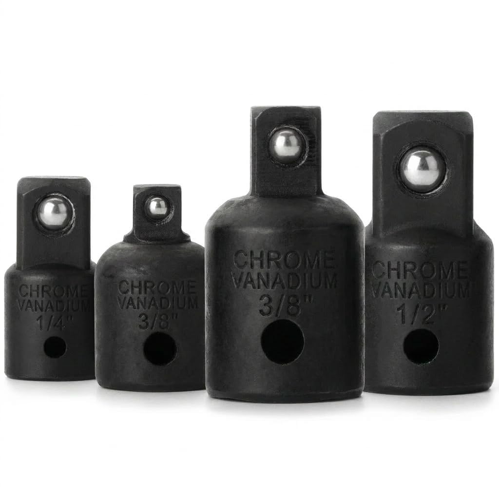 Bates- Impact Socket Adapter and Reducer Set, 4-pcs, Impact