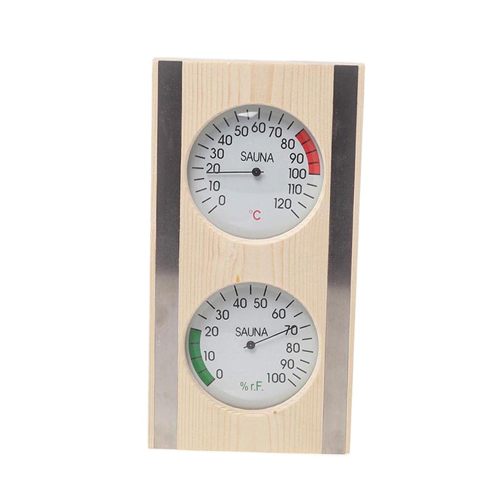 1pc Termometro per Sauna del Legno Igrometro Digitale per Esterni per Interni Durevole