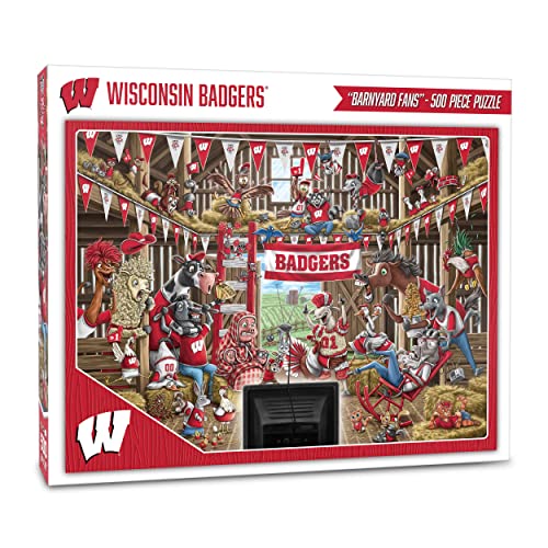 Image of YouTheFan NCAA Barnyard Fans 500pc Puzzle
