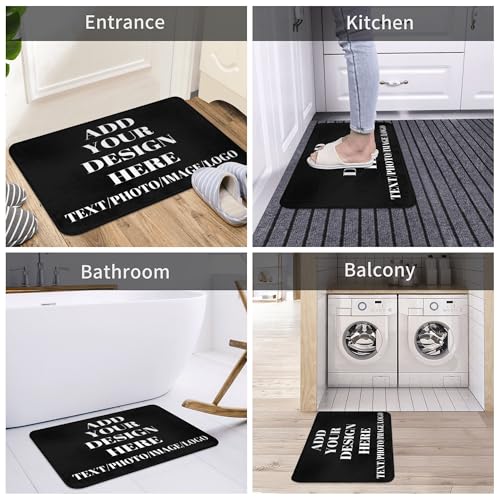Tapete personalizado 2x3 ft lavable antideslizante miniatura 5