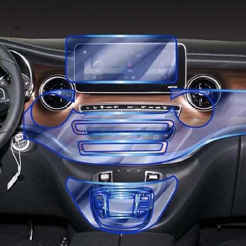 Film protecteur écran TPU Mercedes Classe V 2021 2022 2023 transparent