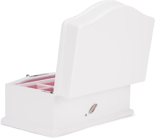 Miniatura 4 de Cottage Garden Joyero musical de madera bailarina de 9 pulgadas que reproduce el lago Tune Swan