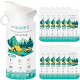 OUMEE 850ML Emergency Disposable Urinal Bags, 8/12/20/28 Pcs Camping Pee Bags Unisex Urine Bag Vomit Bag for Travel Traffic Jam Portable Toilet Bag for Men Women(8)