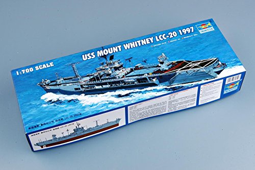 Trumpeter 05719 USS Mount Whitney kit de modélisme naval bateau militaire américain 1997