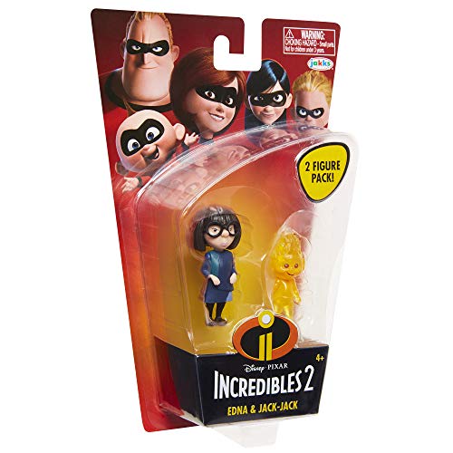 The Incredibles 2 Edna & Fire Jack-Jack Action Figures #TOP6