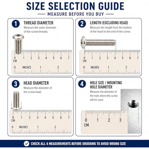 Image of By inchVP INDUSTRIES inch (Pcs-25) M4x10 mm Pan Head Combination Washer Screws, Durable Steel Fasteners with Built-In Washer, Phillips Drive Screws for Sheet Metal, Machinery & DIY Projects