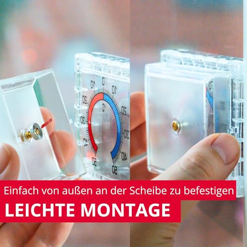 Fensterthermometer von Westmark mit Messbereich -50 bis +50 °C