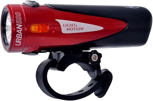 Light & Motion Vis 500, ilumina la carretera o el sendero con 500 lúmenes brillantes, o cambia a SafePulse para una máxima seguridad diurna. Un