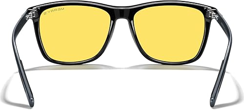 Miniatura 27 de MERRY'S S8286 Lentes de sol polarizados de aluminio, unisex, estilo de época, para hombres y mujeres 0c03 Marco negro/lente de espejo verde/patillas