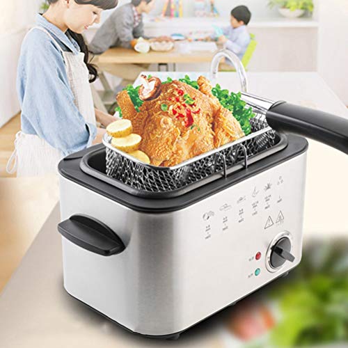 LTLWSH Deep Fat Fryer Mini Fryer 1.5L 1200W - Image 6