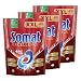 Produktbild Somat Excellence 4in1 Caps, 138 (3 x 46 Caps), Spülmaschinentabs in 100% wasserlöslicher Hülle, Somat Caps für exzellente Reinigung & Glanz
