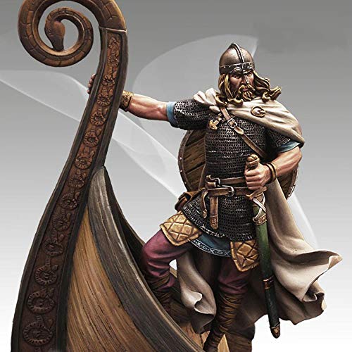 Figura de resina kit vikingo histórico 1/24 miniatura 1