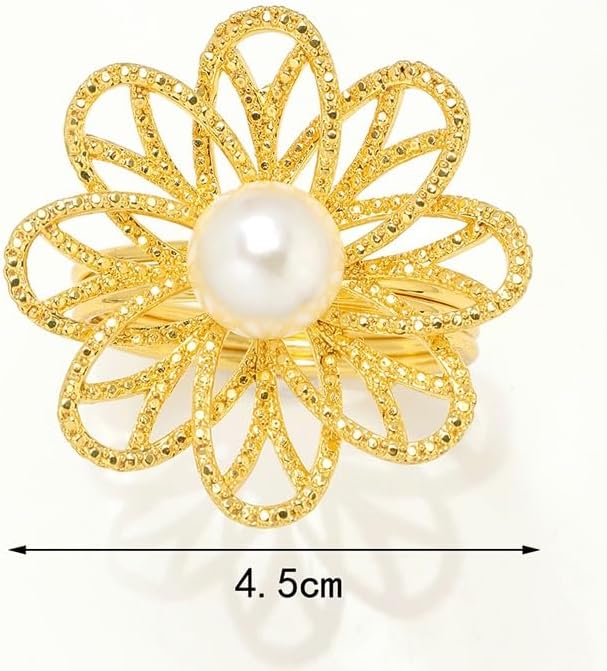 UHLOSD 手作りナプキンクラスプ Arbutus ボールナプキンリング