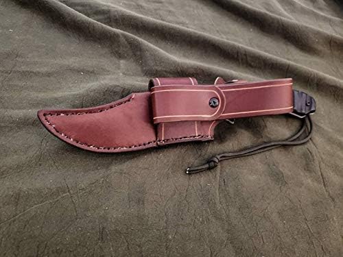 Handmade Leather Sheath for the TOPs Longhorn Bowie