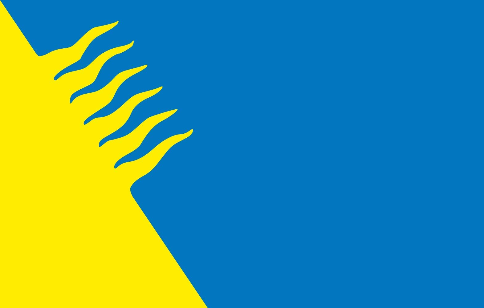 Drapeau Kohtla-Jarve grand pavillon estonien Kohtla-Järve Estonia pour mât