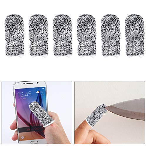 Healifty Resistente Ao Corte Dedo Dedeiras Luvas Dedo Protetores Guardas para O Trabalho Na Cozinha