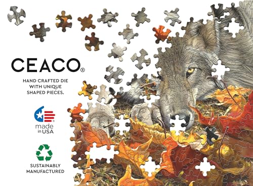 Ceaco 2415-24 Wolf'S Contemplation - 500 Piece Jigsaw Puzzle thumb #4
