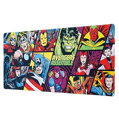 Alfombrilla de ratón XXL Marvel - Alfombrilla de Escritorio (Mouse Pad) Protector Escritorio : Impermeable y Antideslizante (80X35 cm) | Ya disponible en tu tienda friki favorita! En mundofriki.es! Alfombrilla de ratón XXL Marvel - Alfombrilla de Escritorio (Mouse Pad) Protector Escritorio : Impermeable y Antideslizante (80X35 cm) | Ya disponible en tu tienda friki favorita! En mundofriki.es!