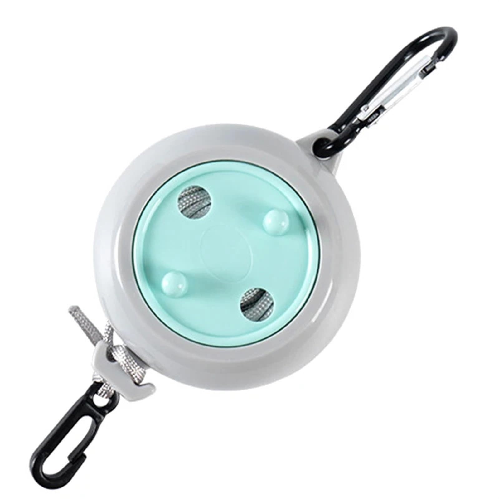 Outdoor Washing Line, Adjustable Retractable Clothesline 10m Multicolor(Blue)