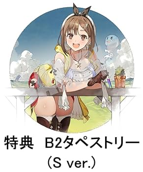 ライザのアトリエ3　B2タペストリー　ebten　店舗特典 ライザのアトリエ3』電撃スペシャルパックのB2タペストリー
