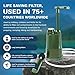 Survivor Filter PRO Extender Series - Portable Water Filter Pump with Extra Replacement Filters