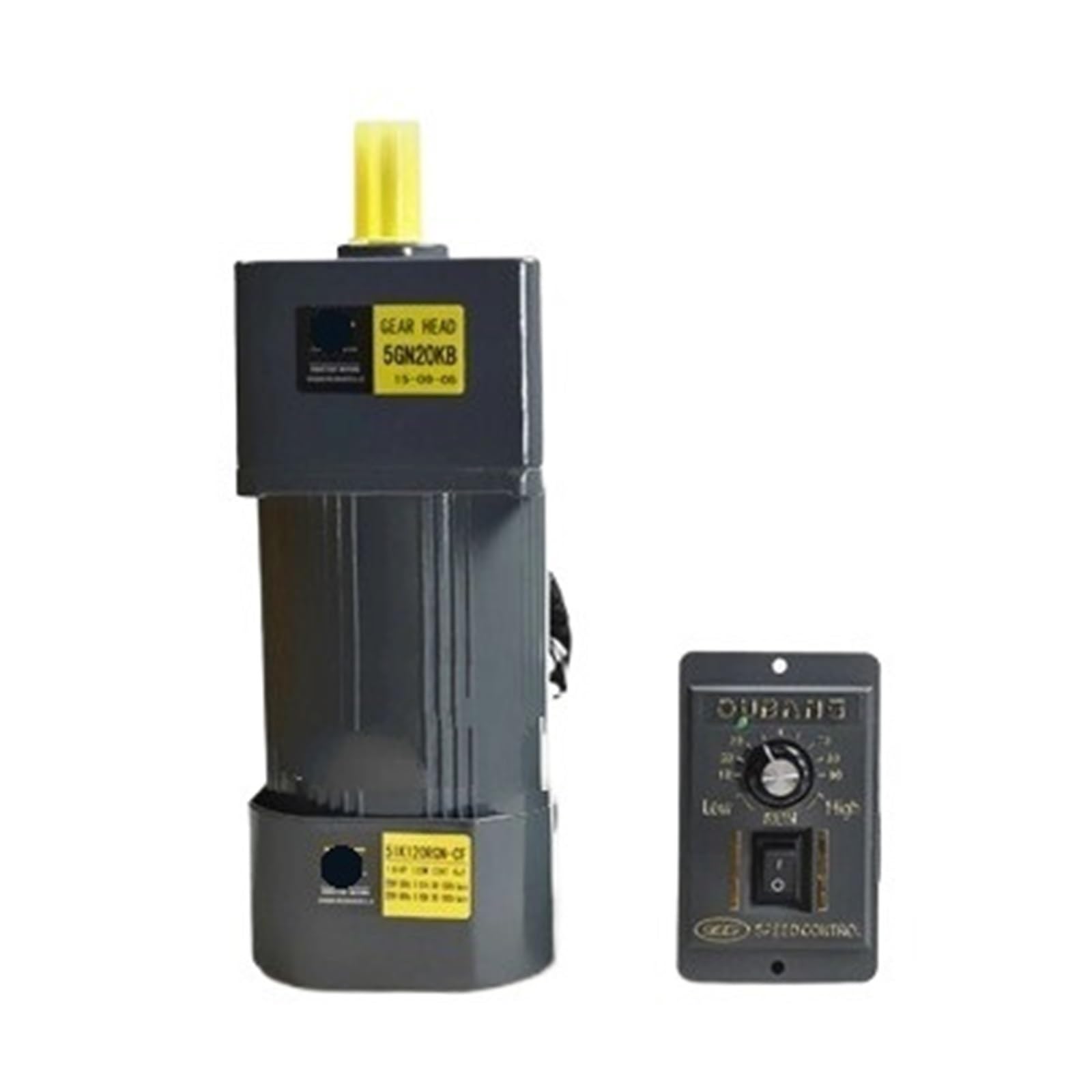 WQGQPXOB 120W 220V AC Gear Speed Motor/Geared 5IK120RGN-CF + Governor