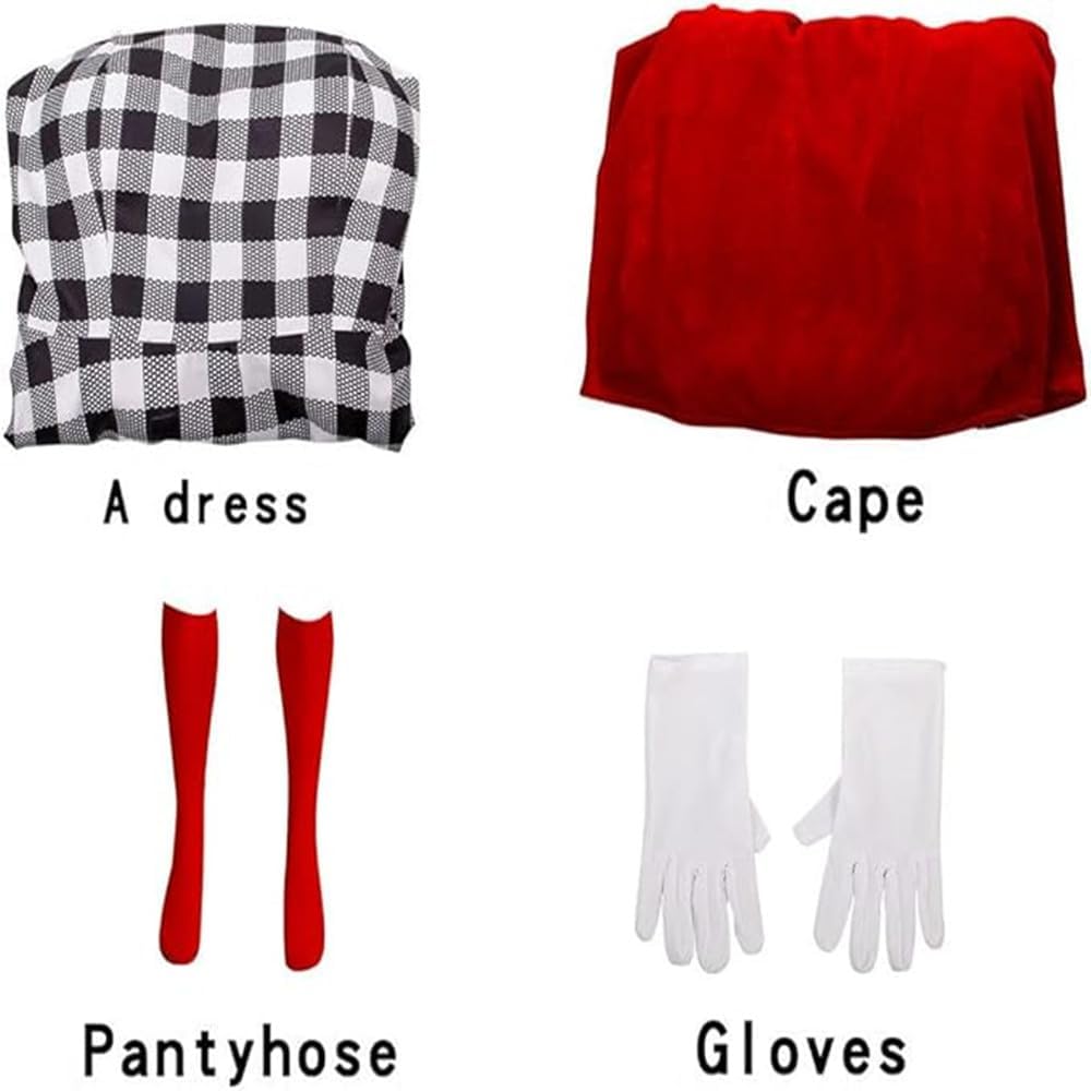 Cindy Lou Who Costume Adult Women Cindy Lou Who Dress with Wig Hooded Robe Christmas Cosplay Outfits - Image 6